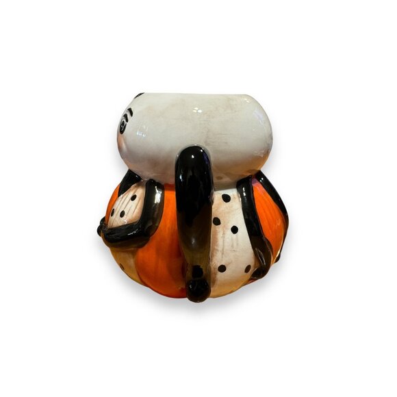 Johanna Parker Halloween Spider Double Handle Ceramic Mug 5" Tall 8" Wide - Picture 2 of 6